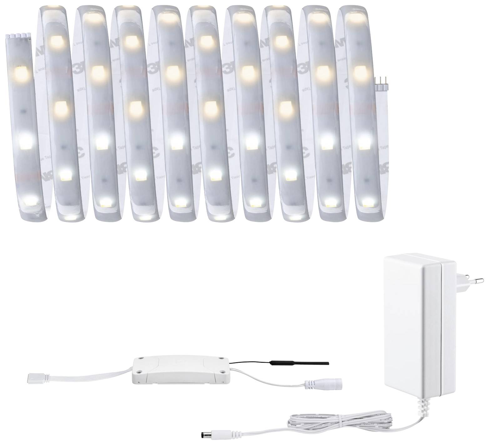 Paulmann 78869 LED-Streifen-Basisset mit Stecker 230V 3m Warmweiß 1 Set