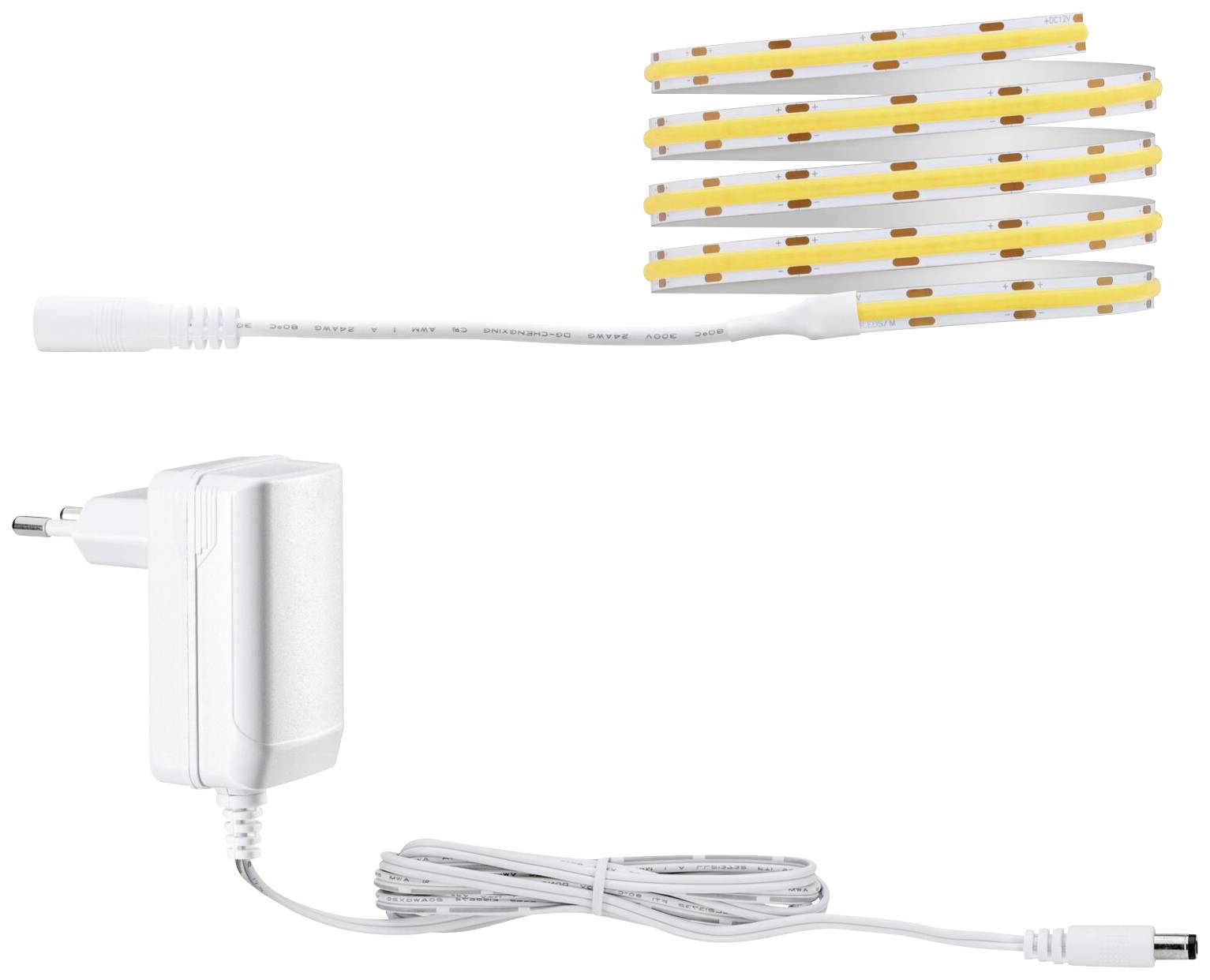 Paulmann 78861 LED-Streifen-Basisset mit Stecker 230V 1.5m Warmweiß 1 Set
