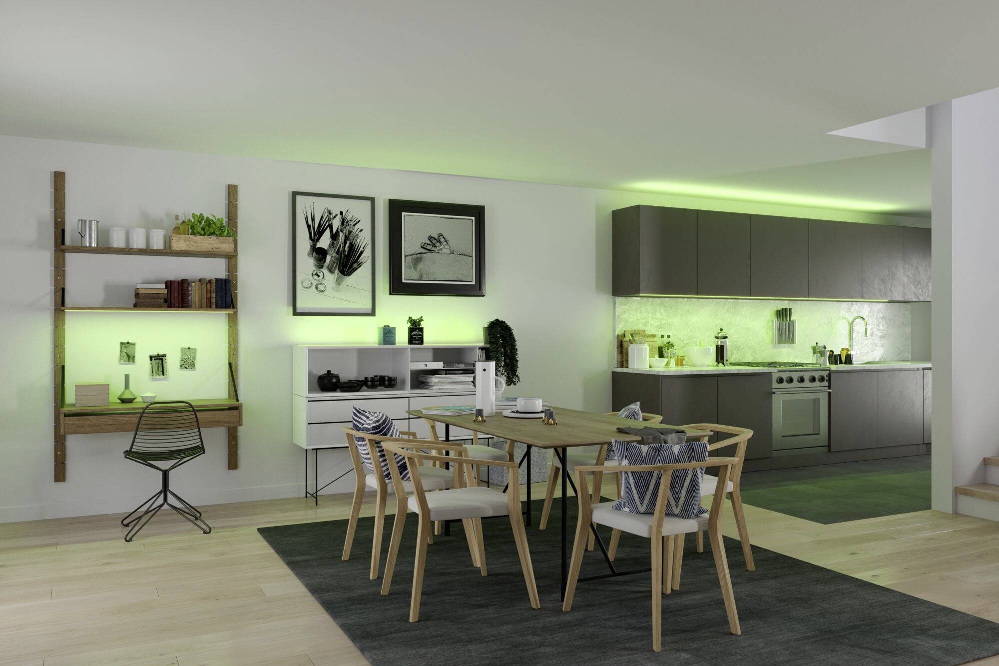 Paulmann 78864 LED-Streifen-Basisset mit Stecker 230V 3m RGB 1 Set