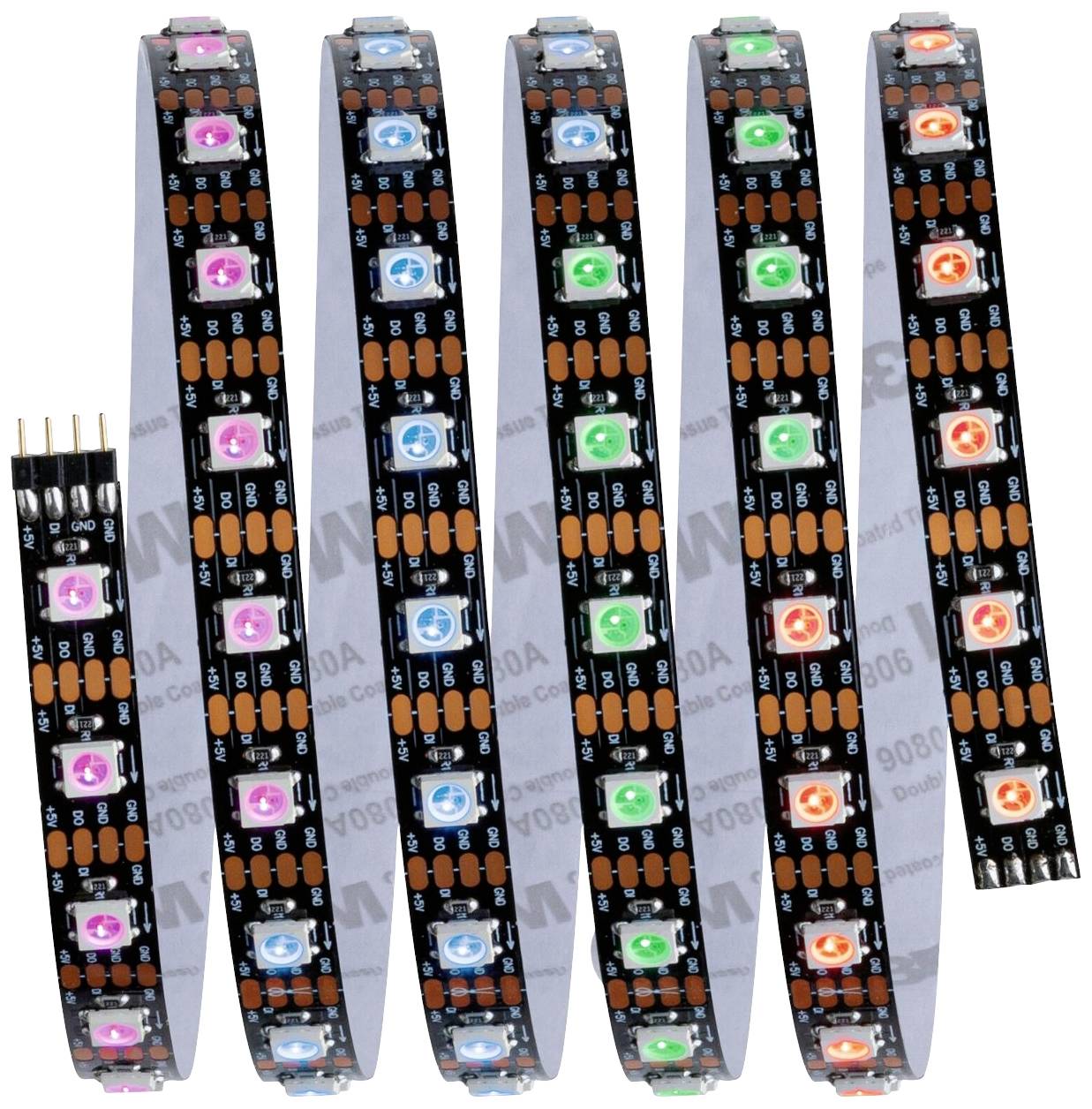 Paulmann 78886 LED-Streifen-Basisset mit Stecker 1.5m RGB 1 Set
