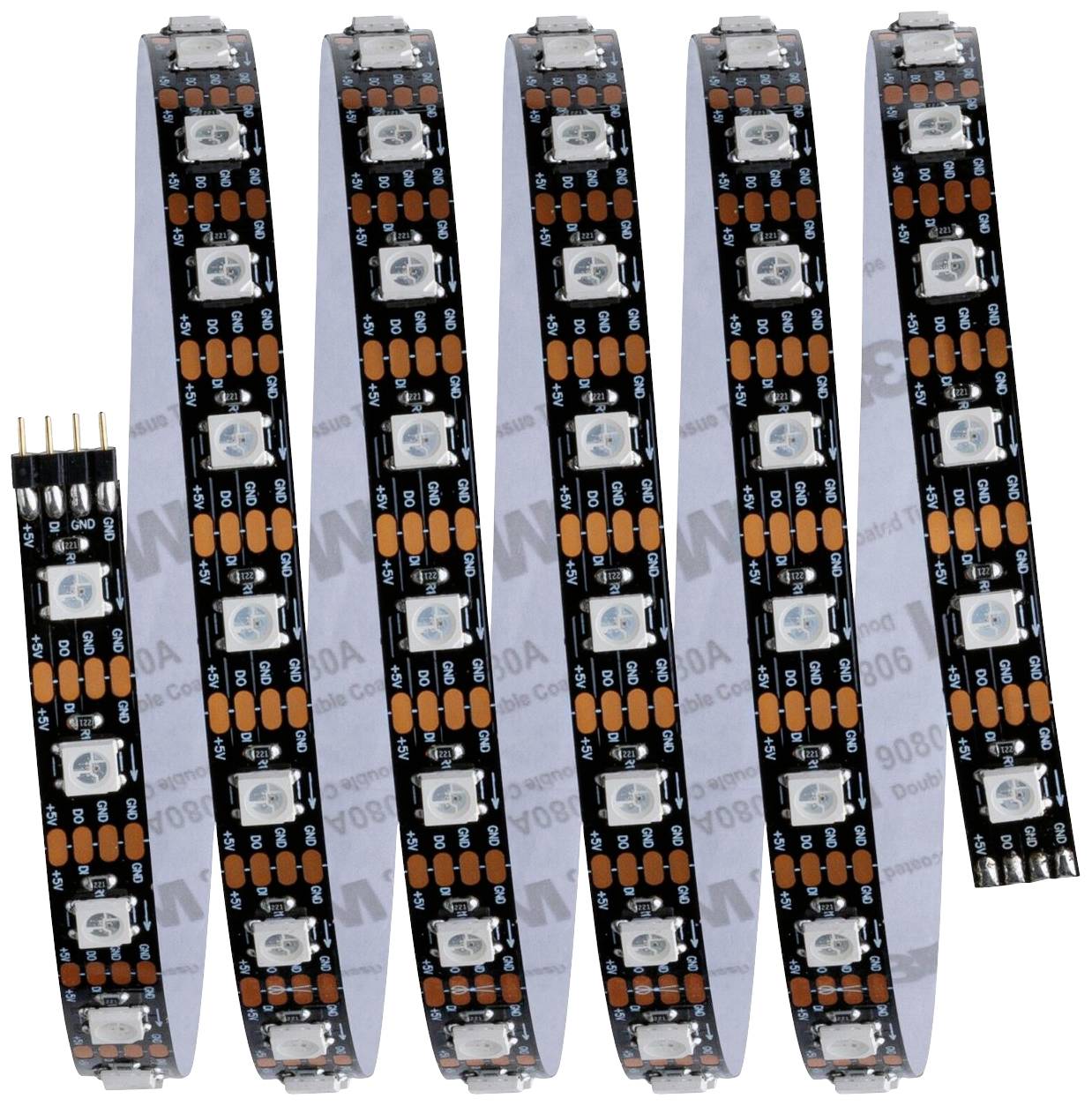 Paulmann 78886 LED-Streifen-Basisset mit Stecker 1.5m RGB 1 Set