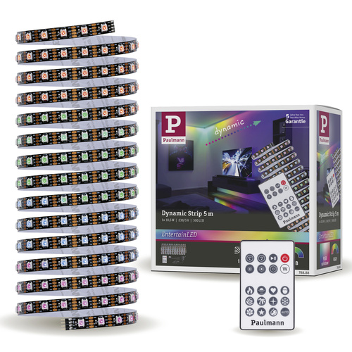 Paulmann 78888 LED-Streifen-Basisset mit Stecker 5m RGB 1 Set