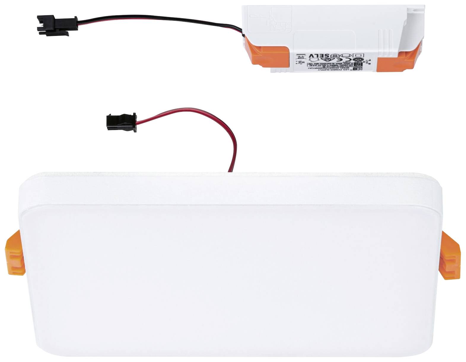 Paulmann 79942 LED-Einbaupanel 8.5W Warmweiß Weiß