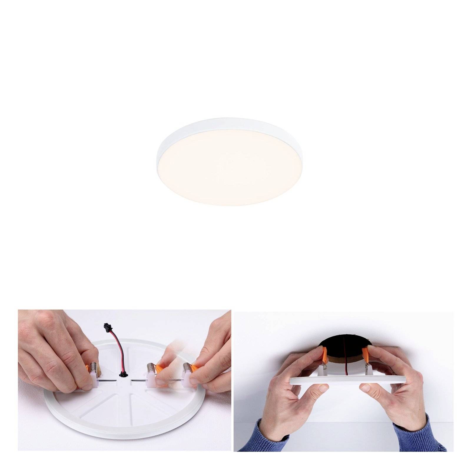 Paulmann 79944 LED-Einbaupanel 6W Warmweiß Weiß