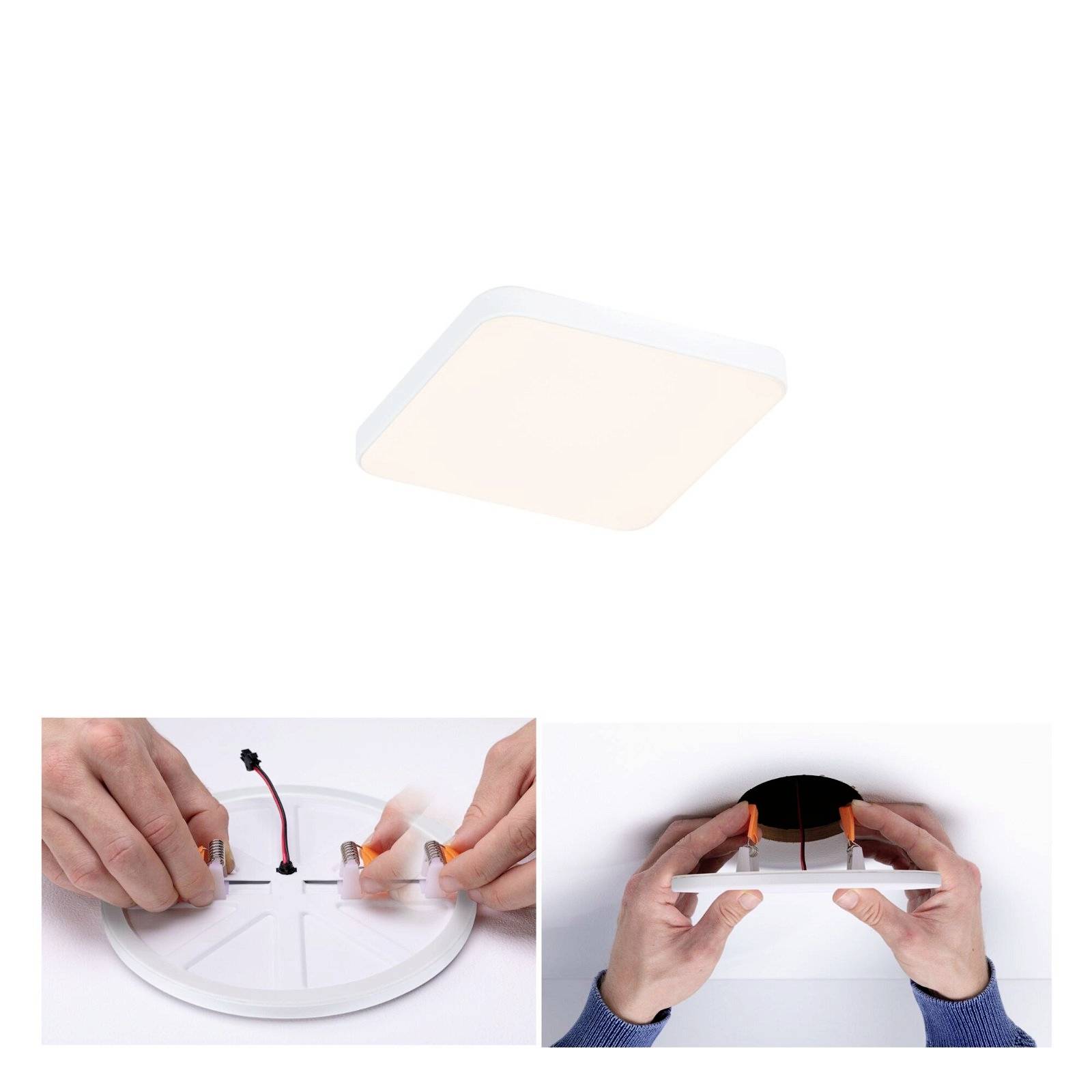 Paulmann 79947 LED-Einbaupanel 6W Warmweiß Weiß