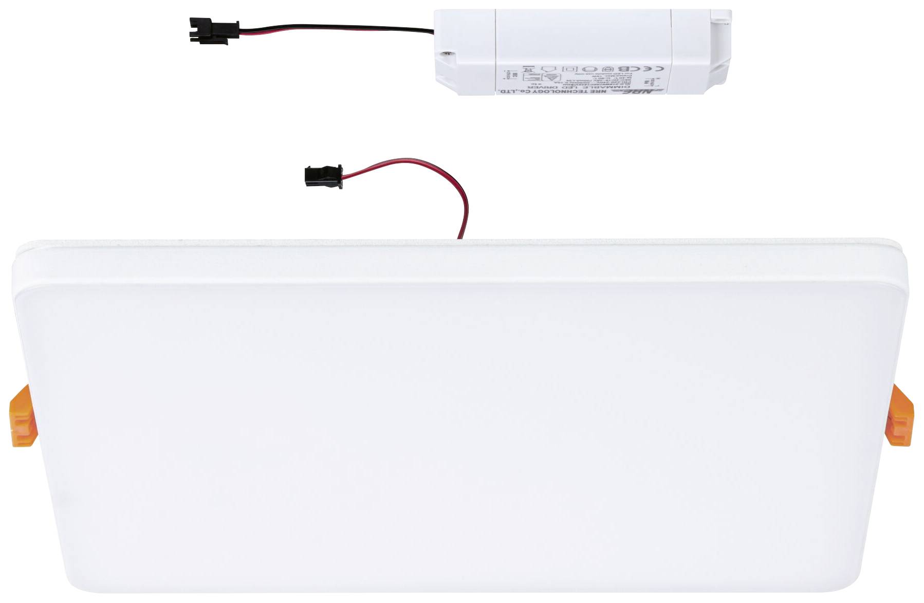 Paulmann 79949 LED-Einbaupanel 17W Warmweiß Weiß