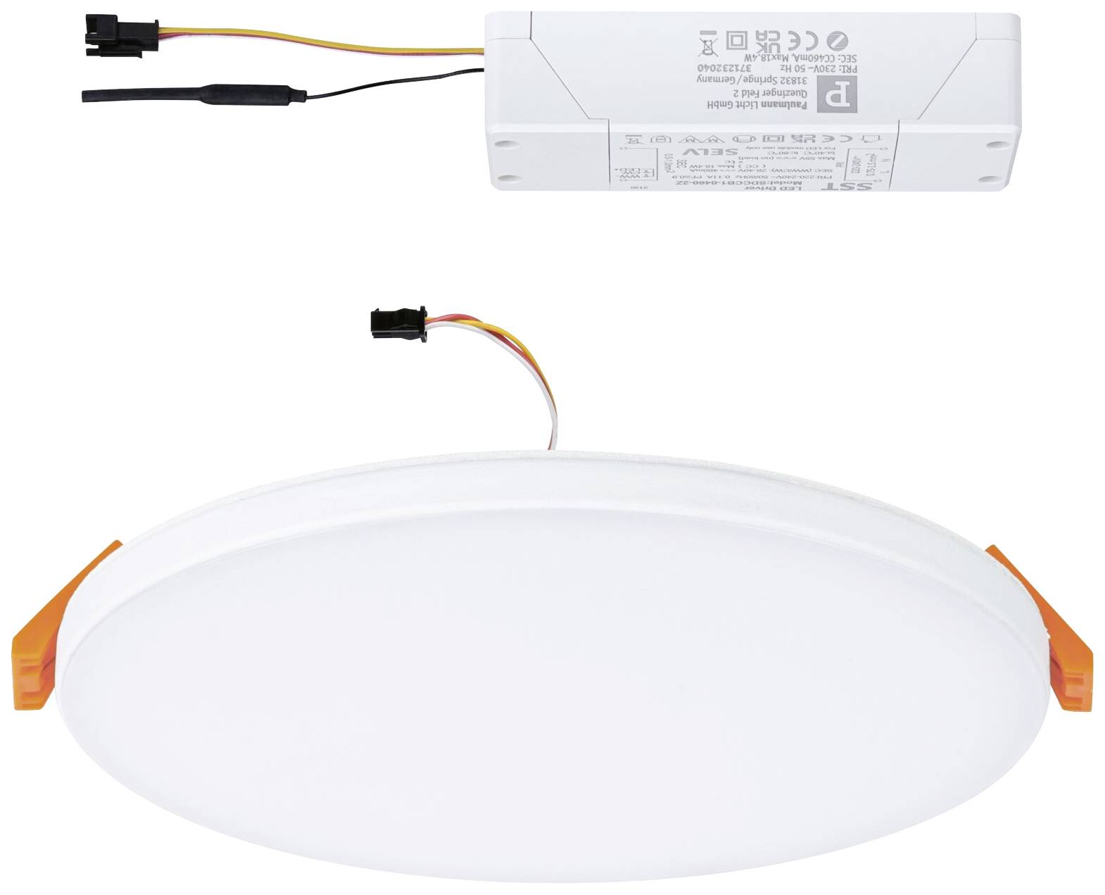 Paulmann 79956 LED-Einbaupanel 15.5W Warmweiß Weiß