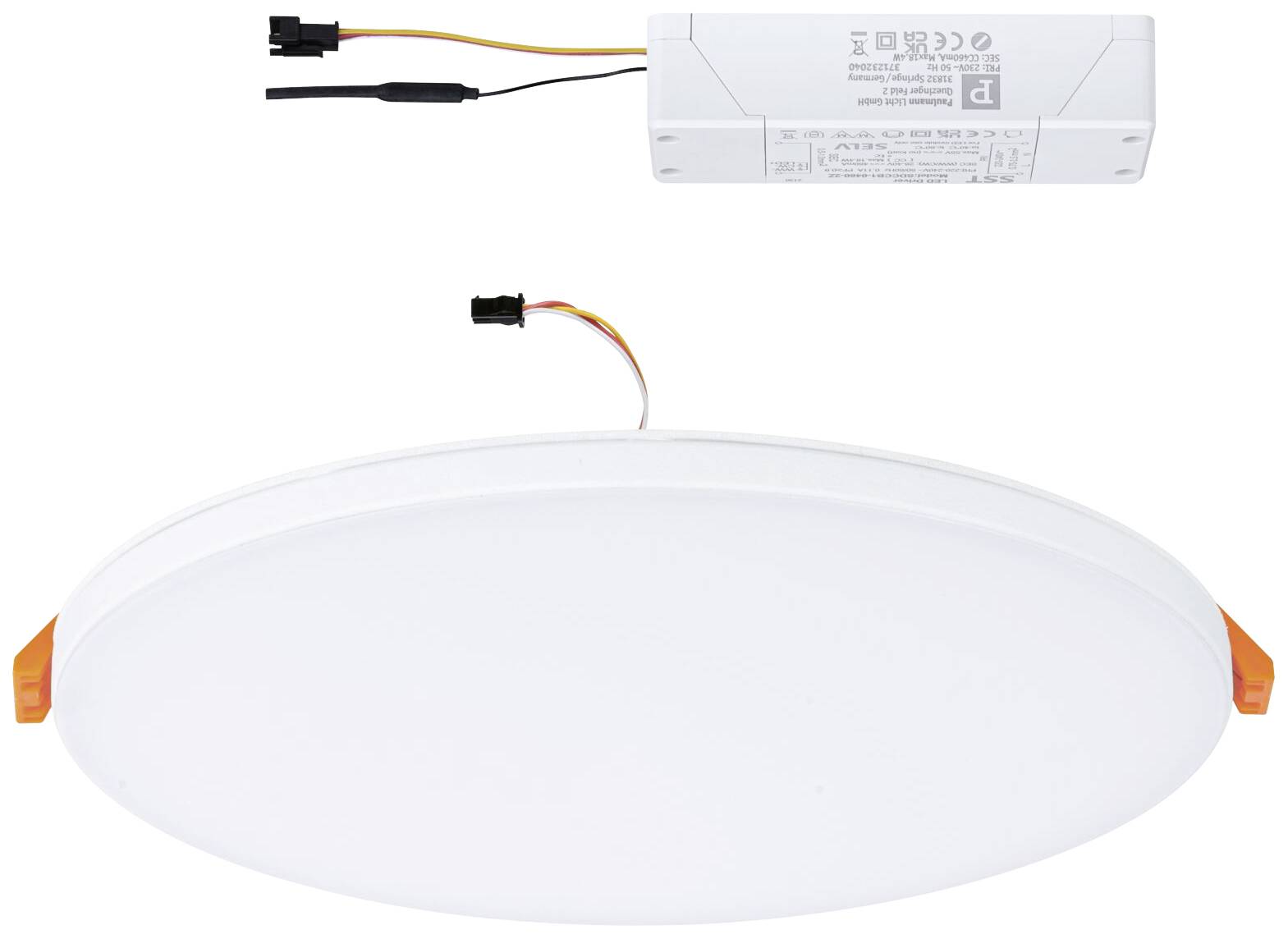 Paulmann 79957 LED-Einbaupanel 18W Warmweiß Weiß