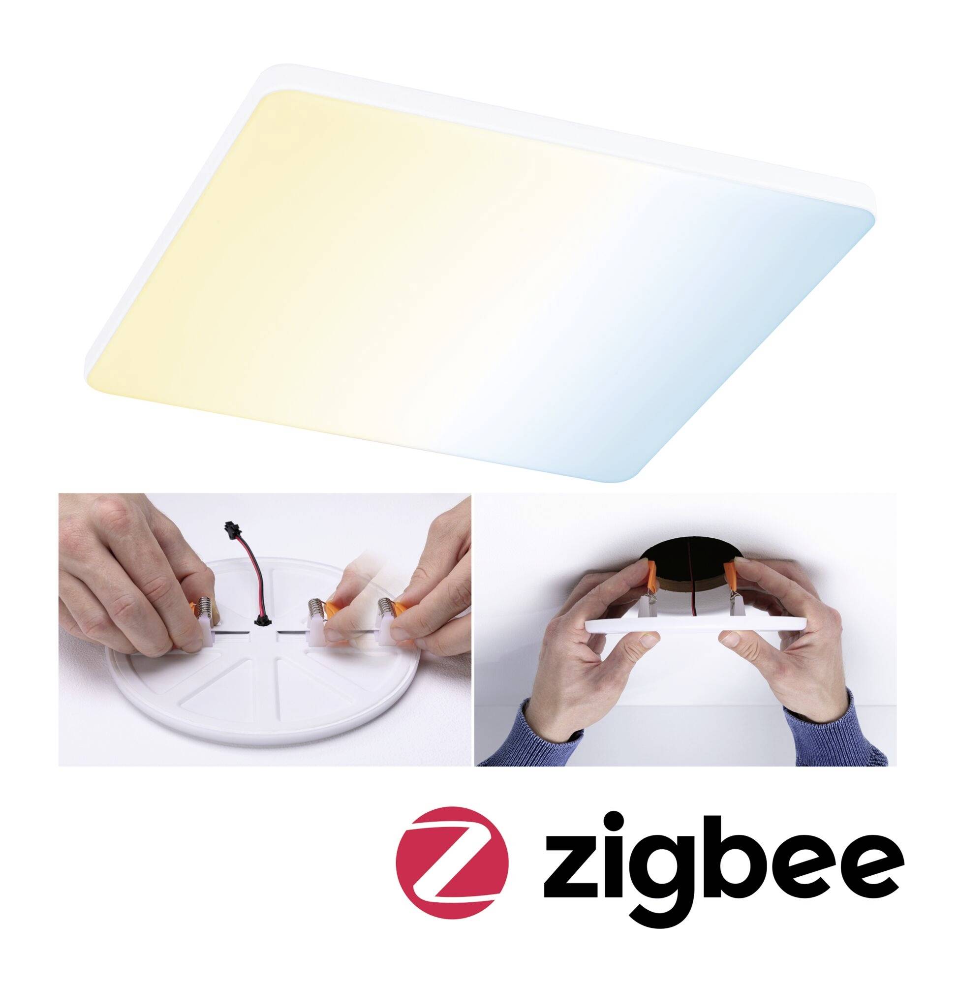 Paulmann 79959 LED-Einbaupanel 18W Warmweiß Weiß