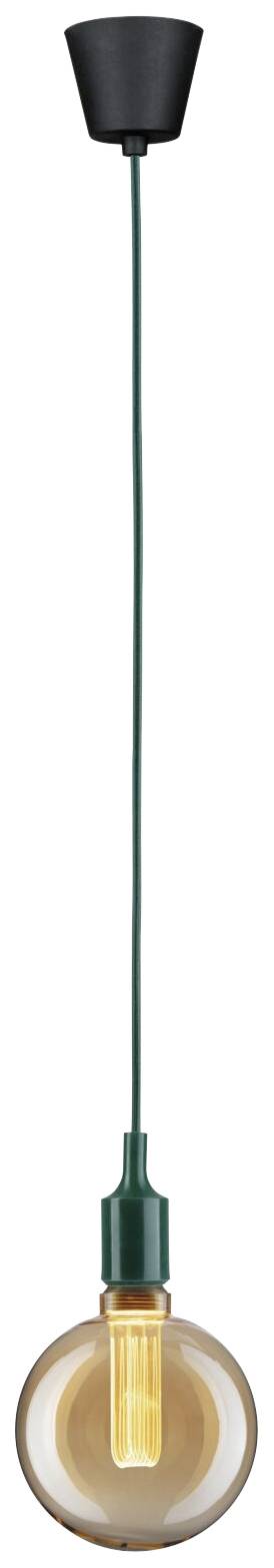 Paulmann 78429 Pendelleuchte E27 Grün, Schwarz
