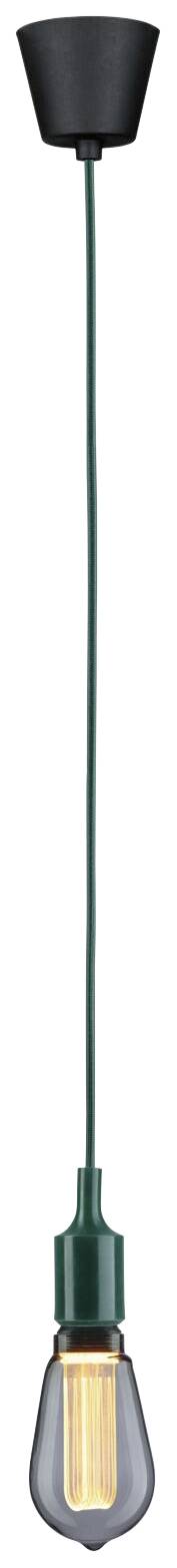 Paulmann 78429 Pendelleuchte E27 Grün, Schwarz