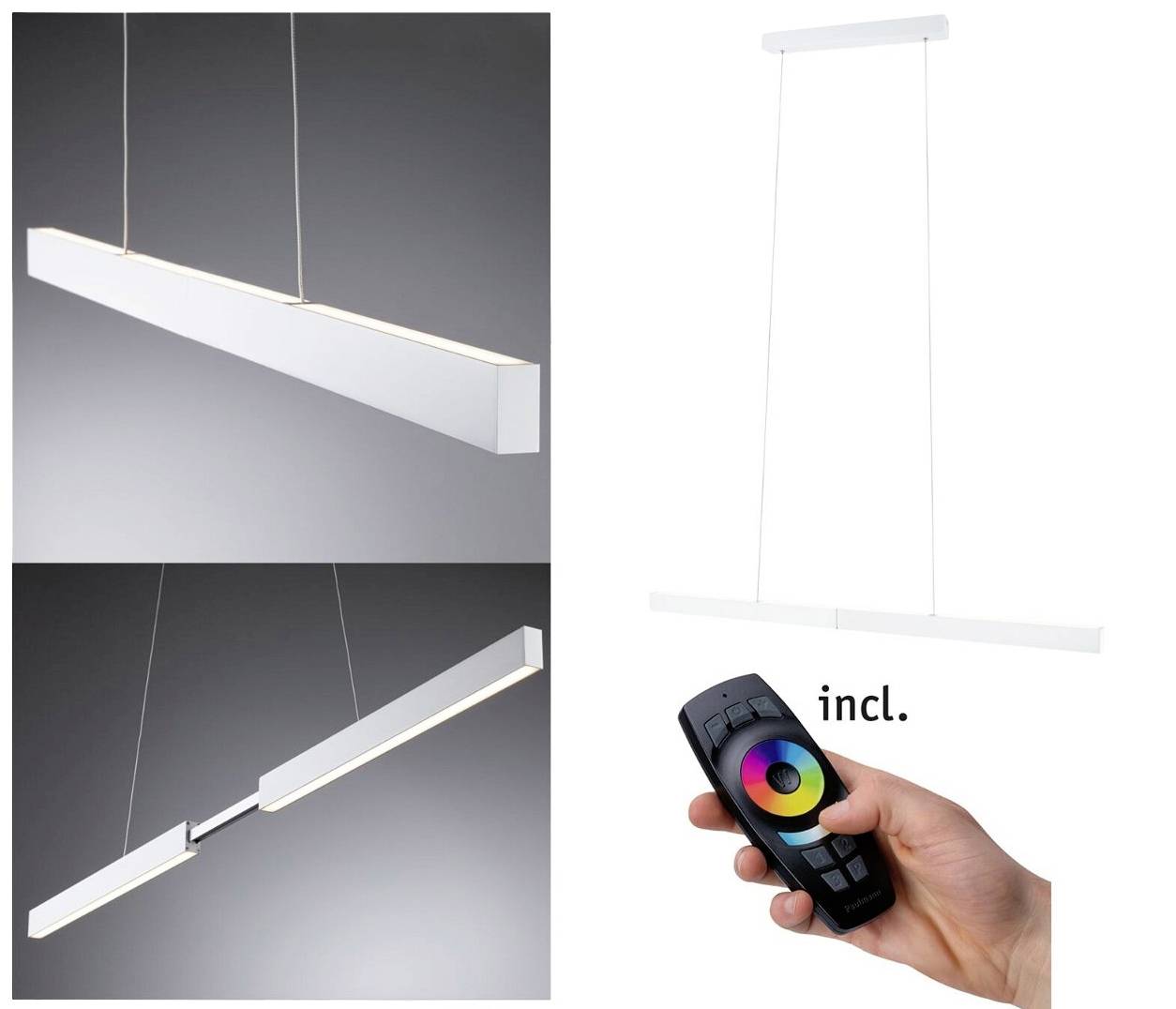 Paulmann 79889 LED-Pendelleuchte 36W Weiß (matt)