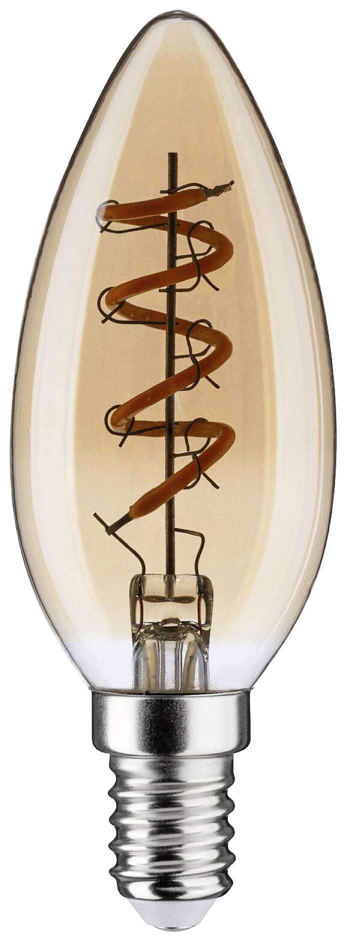 Paulmann 28951 LED E14 Kerzenform 4W Gold (Ø x H) 35mm x 98mm 1St.