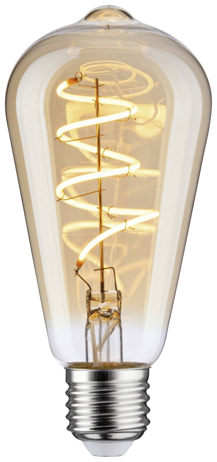 Paulmann 28953 LED E27 Spezialform 5W Gold (Ø x H) 64mm x 140mm 1St.
