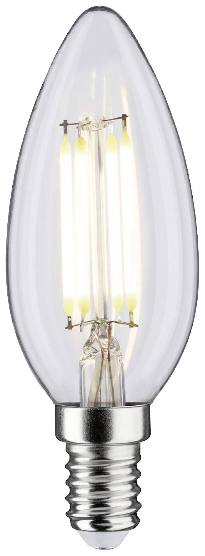 Paulmann 28915 LED EEK F (A - G) E14 Kerzenform 4.8W = 40W Neutralweiß (Ø x H) 35mm x 98mm 1St.