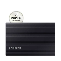 Samsung Portable T7 Shield 1TB Externe SSD USB-A (USB 3.2 Gen 2) Schwarz PC/Mac MU-PE1T0S/EU Samsung Portable T7 Shield 1TB Externe SSD USB-A (USB 3.2 Gen 2) Schwarz PC/Mac MU-PE1T0S/EU