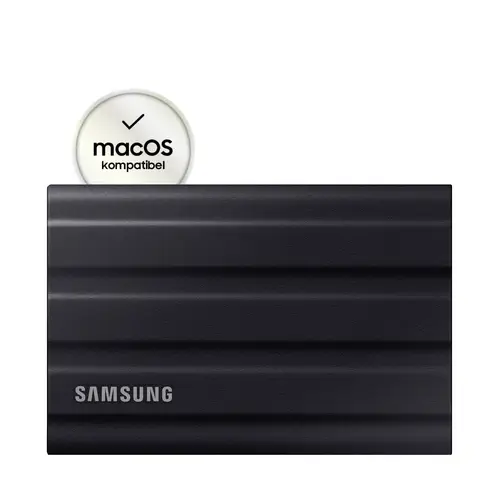 Samsung Portable T7 Shield 1TB Externe SSD USB-A (USB 3.2 Gen 2) Schwarz PC/Mac MU-PE1T0S/EU Samsung Portable T7 Shield 1TB Externe SSD USB-A (USB 3.2 Gen 2) Schwarz PC/Mac MU-PE1T0S/EU