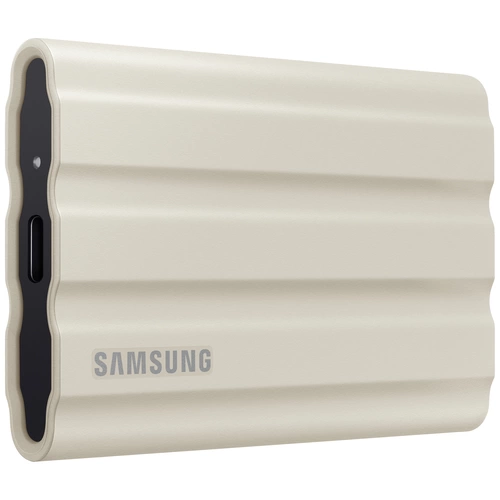 Samsung Portable T7 Shield 2 TB Externe SSD USB-A (USB 3.2 Gen 2) Beige PC/Mac MU-PE2T0K/EU Samsung Portable T7 Shield 2 TB Externe SSD USB-A (USB 3.2 Gen 2) Beige PC/Mac MU-PE2T0K/EU