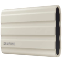 Samsung Portable T7 Shield 2 TB Externe SSD USB-A (USB 3.2 Gen 2) Beige PC/Mac MU-PE2T0K/EU Samsung Portable T7 Shield 2 TB Externe SSD USB-A (USB 3.2 Gen 2) Beige PC/Mac MU-PE2T0K/EU