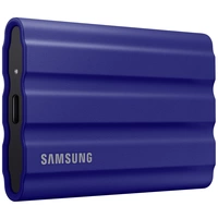 Samsung Portable T7 Shield 2 TB Externe SSD USB-A (USB 3.2 Gen 2) Blau PC/Mac MU-PE2T0R/EU Samsung Portable T7 Shield 2 TB Externe SSD USB-A (USB 3.2 Gen 2) Blau PC/Mac MU-PE2T0R/EU