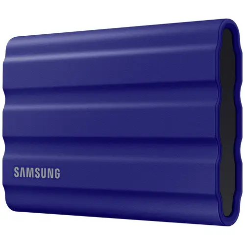 Samsung Portable T7 Shield 2 TB Externe SSD USB-A (USB 3.2 Gen 2) Blau PC/Mac MU-PE2T0R/EU Samsung Portable T7 Shield 2 TB Externe SSD USB-A (USB 3.2 Gen 2) Blau PC/Mac MU-PE2T0R/EU
