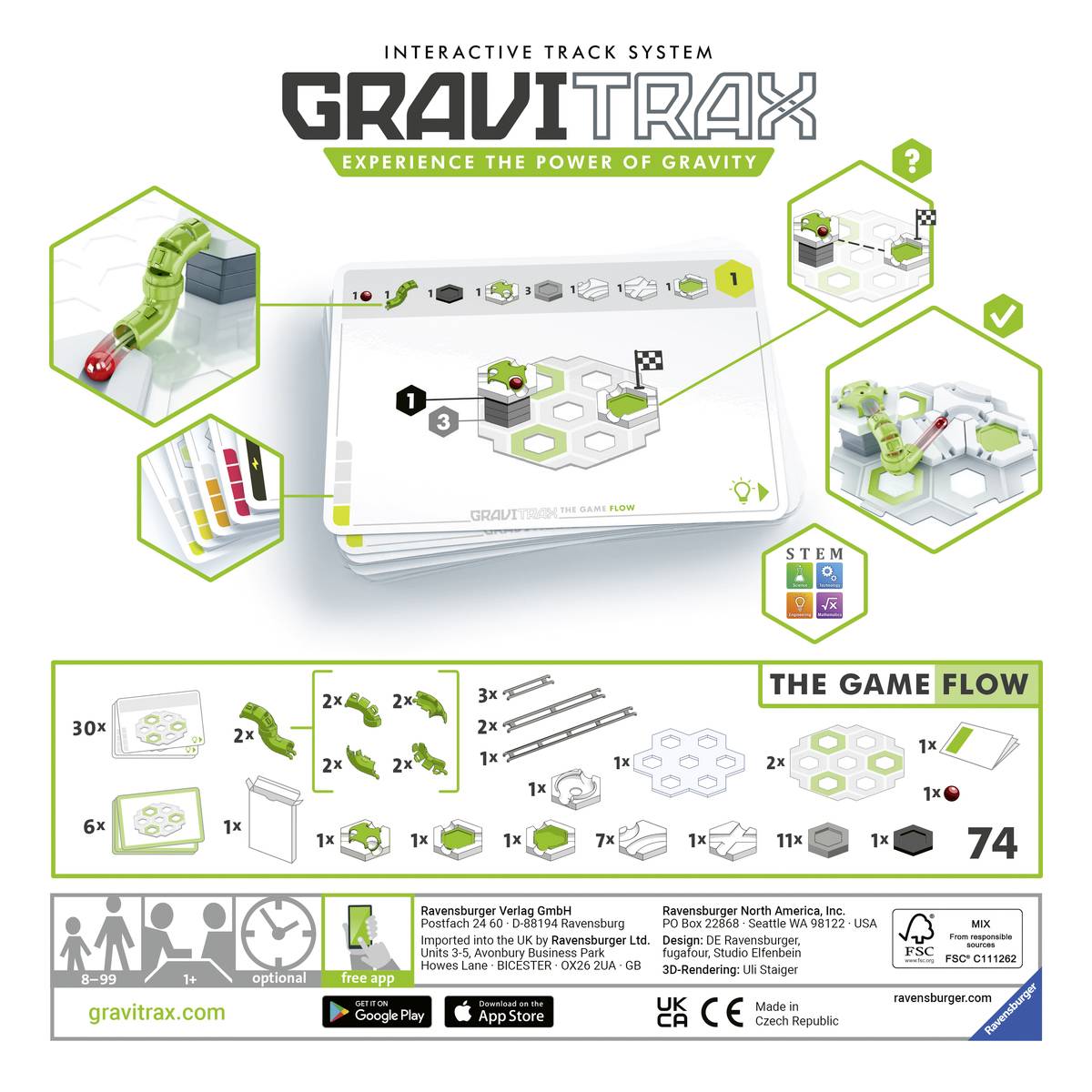 Ravensburger 27017 GraviTrax The Game Flow