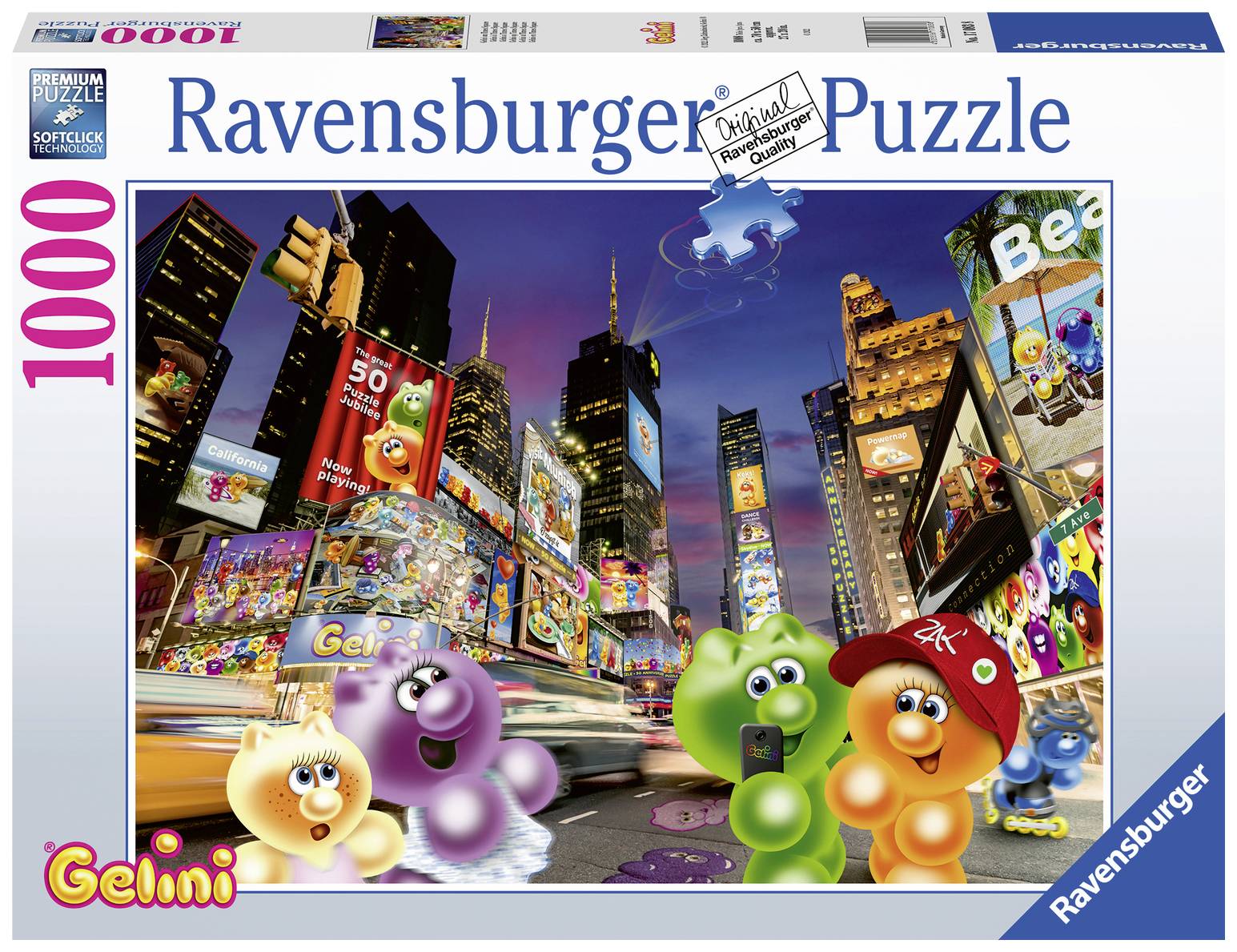 Ravensburger Gelini am Time Square 1000 Teile 17083 1St.