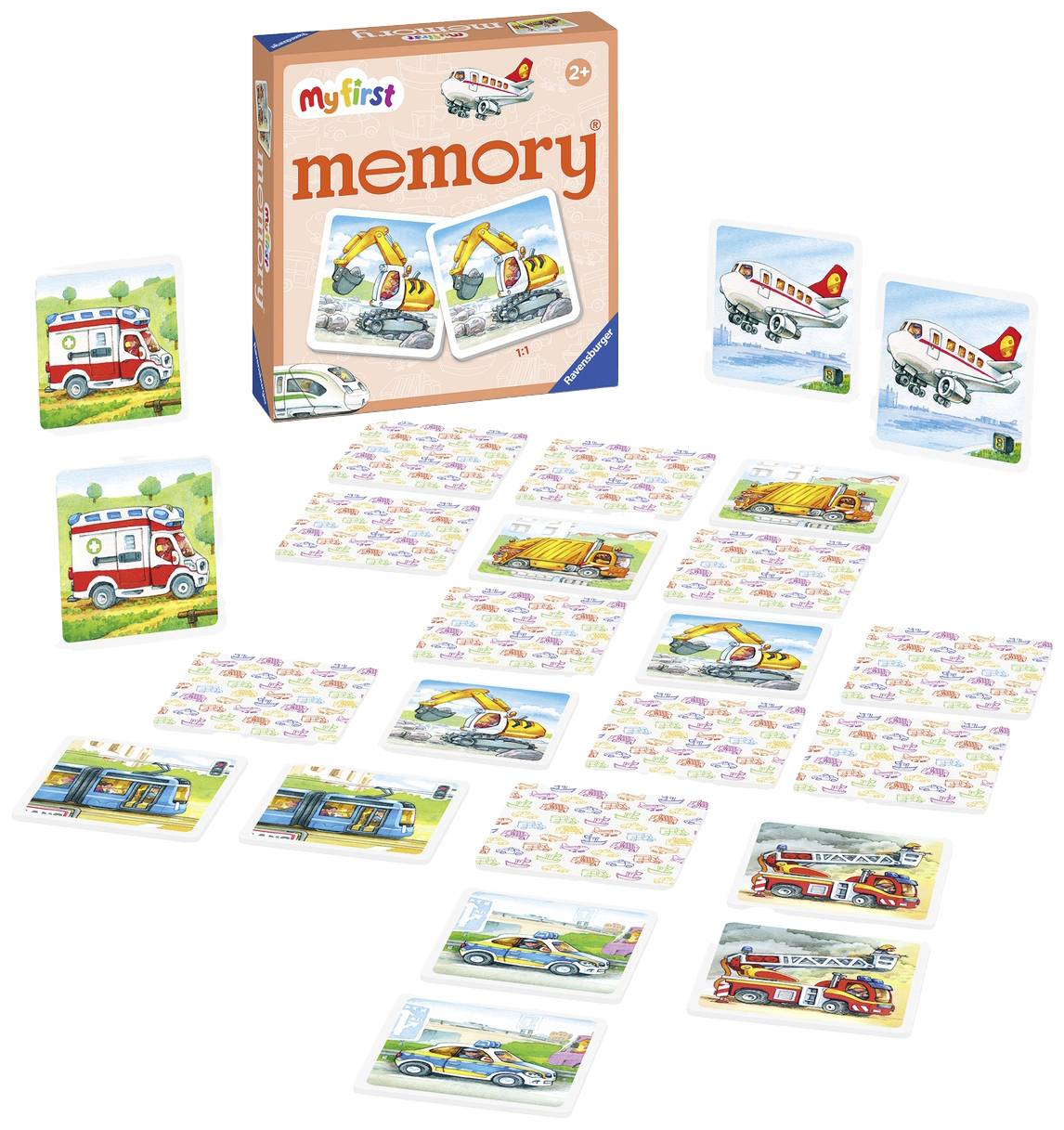 Ravensburger My first memory® Fahrzeuge 20878