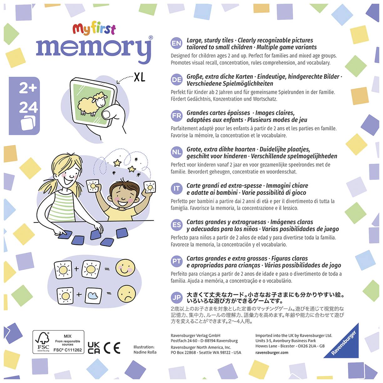 Ravensburger My first memory® Fahrzeuge 20878