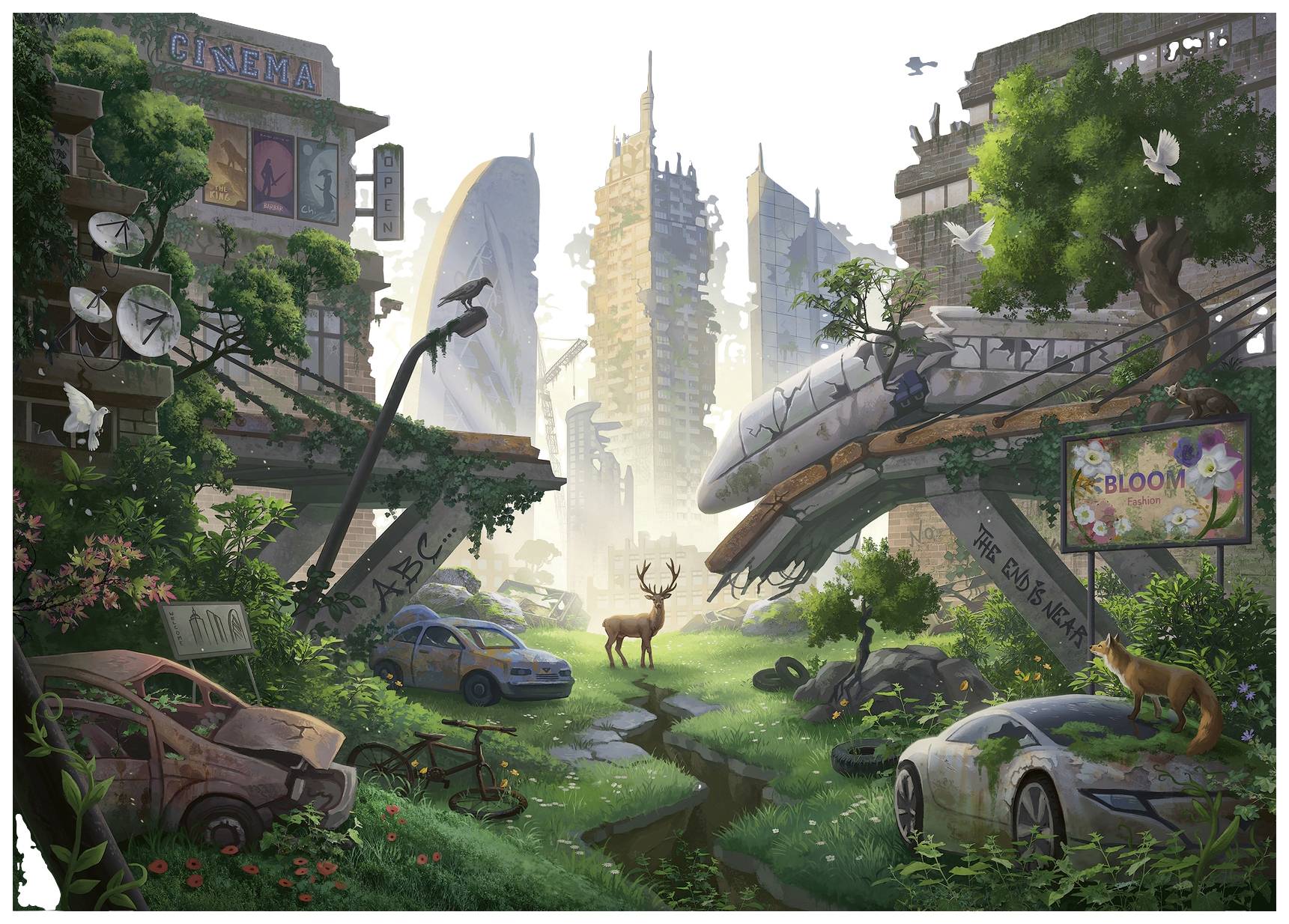 Ravensburger Exit Puzzle Apokalyptische Stadt 368 Teile 17121 1 St.