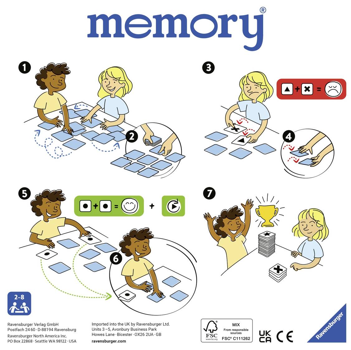 Ravensburger Deutschland - Spiel ab 6 Jahren, Kartenspiel, Lernen, 6 Jahr(e), 20 min