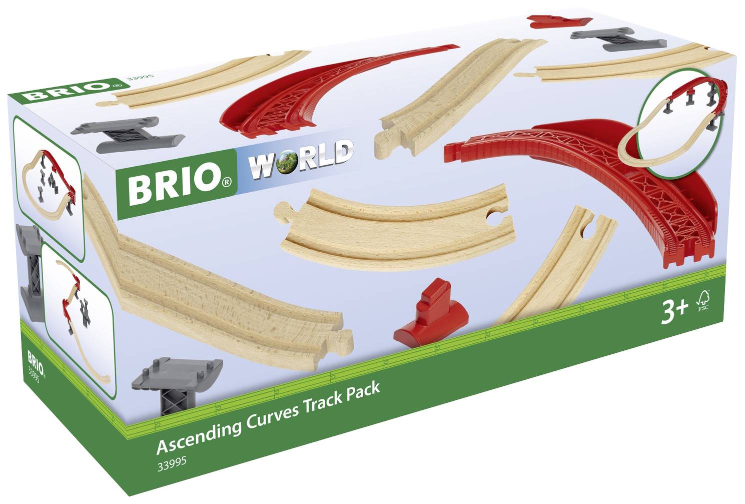 Brio 63399500 Schienenpaket Berg und Tal