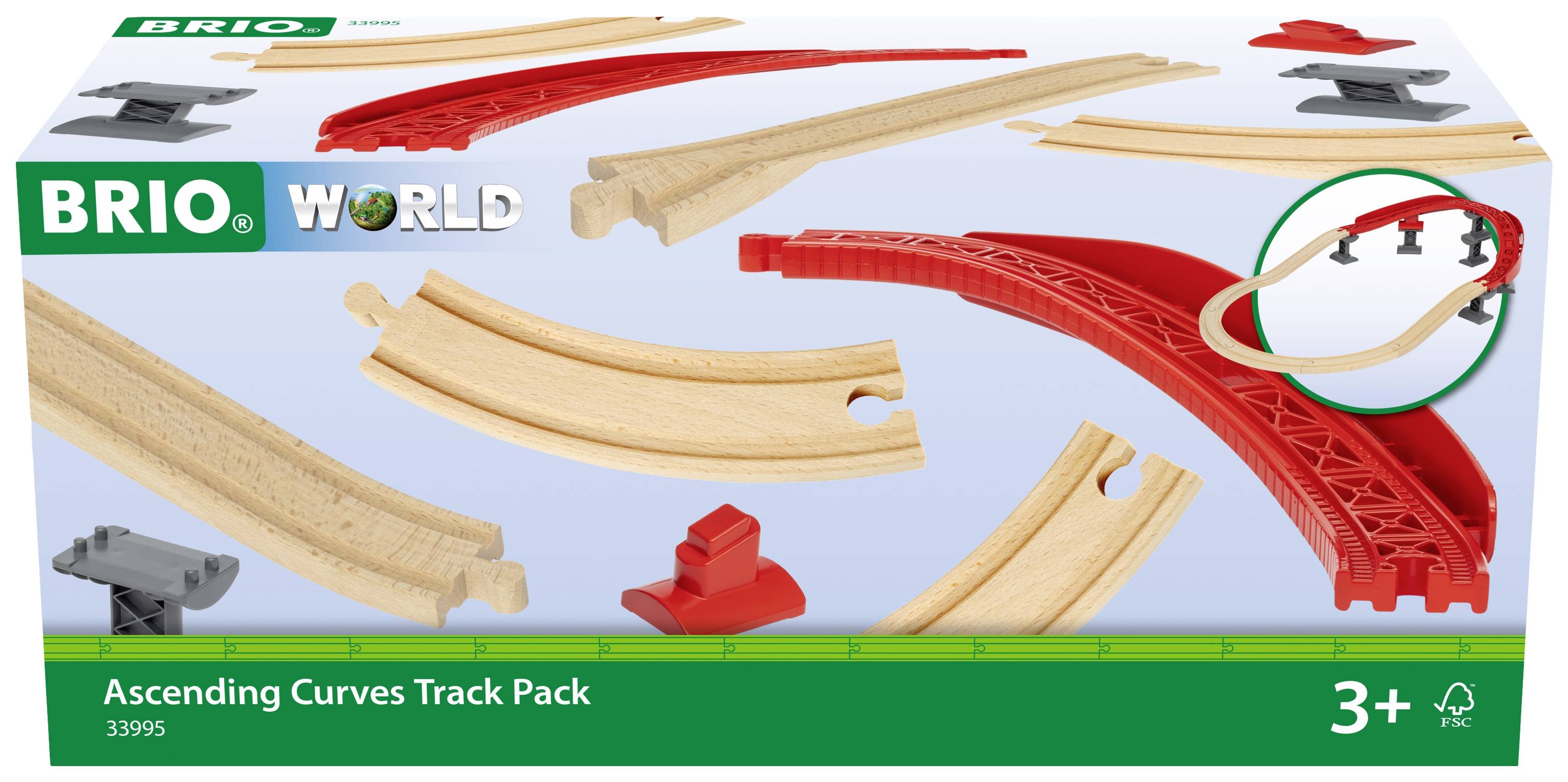 Brio 63399500 Schienenpaket Berg und Tal