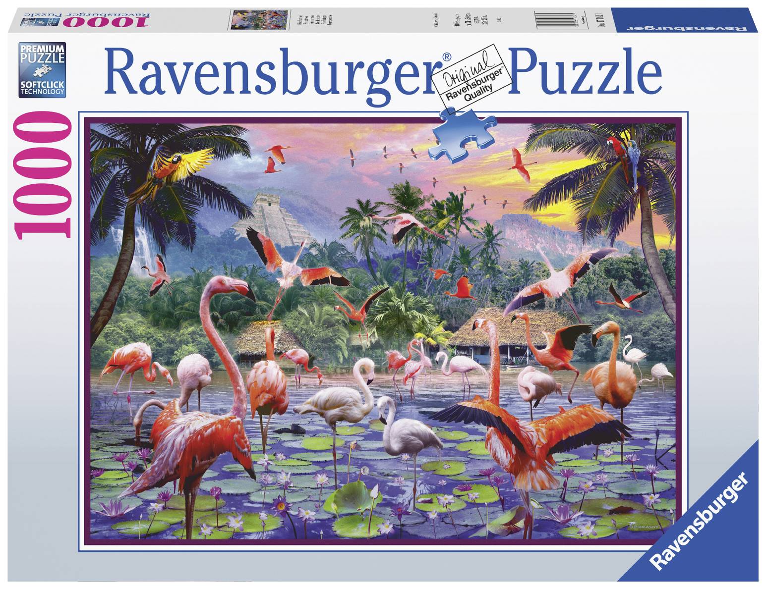 Ravensburger Pinke Flamingos 1000 Teile 17082 1 St.
