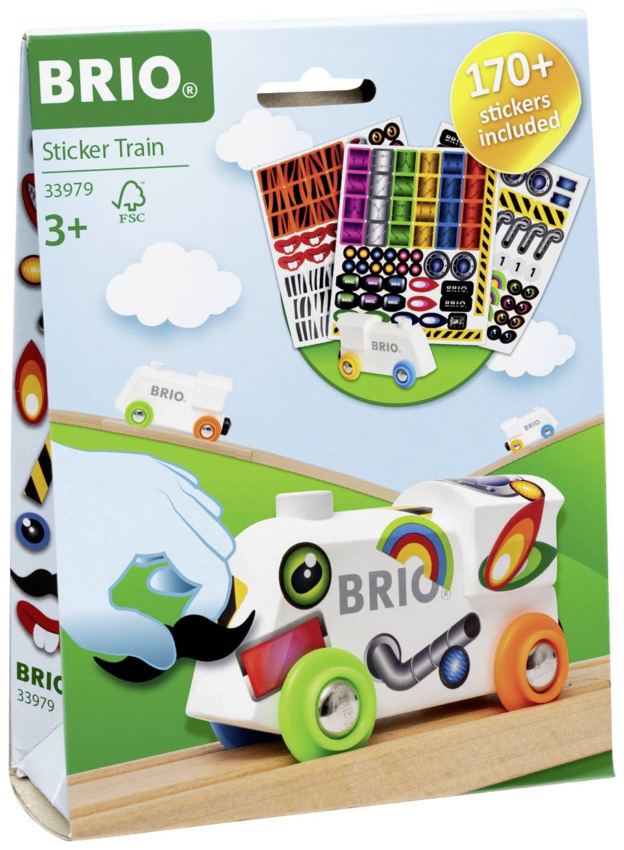 Brio Sticker-Lokomotive