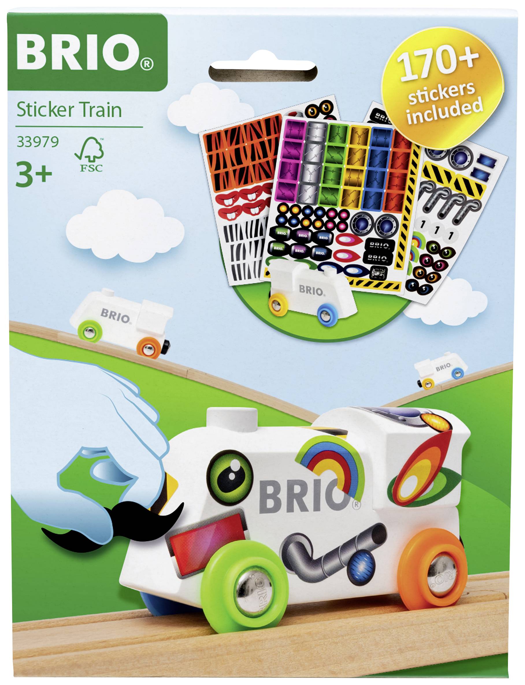 Brio Sticker-Lokomotive