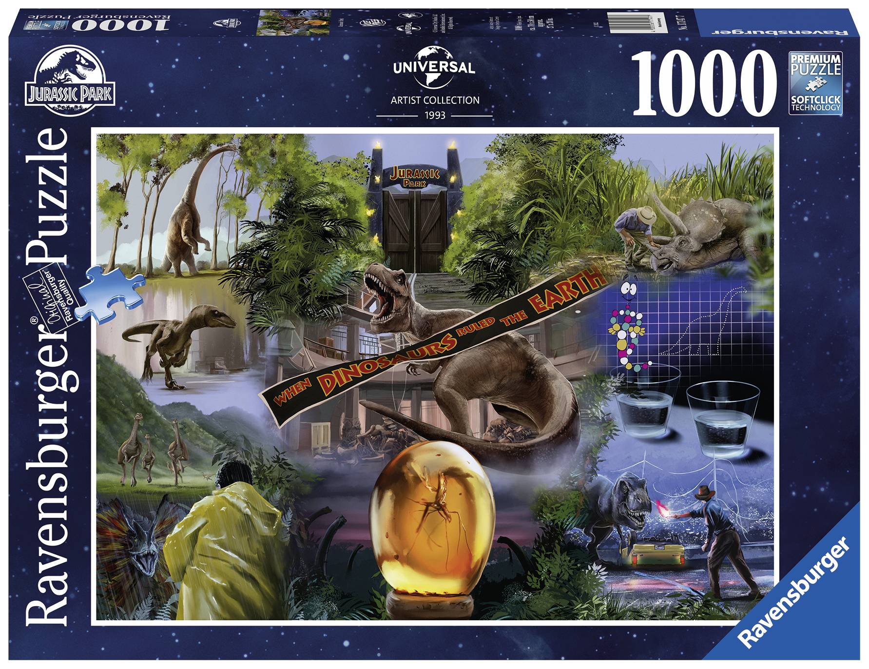 Ravensburger Jurassic Park 1000 Teile 17147 1 St.