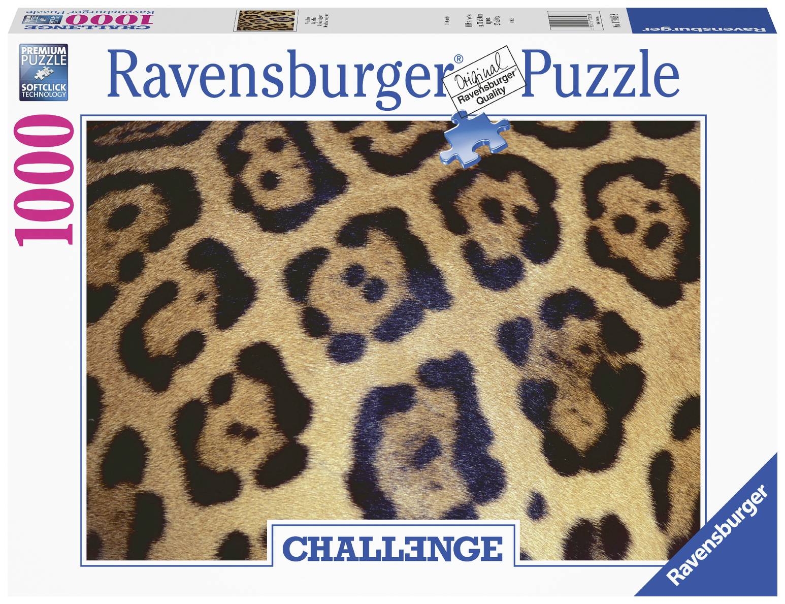 Ravensburger Challenge Animal Print 1000 Teile 17096 1 St.