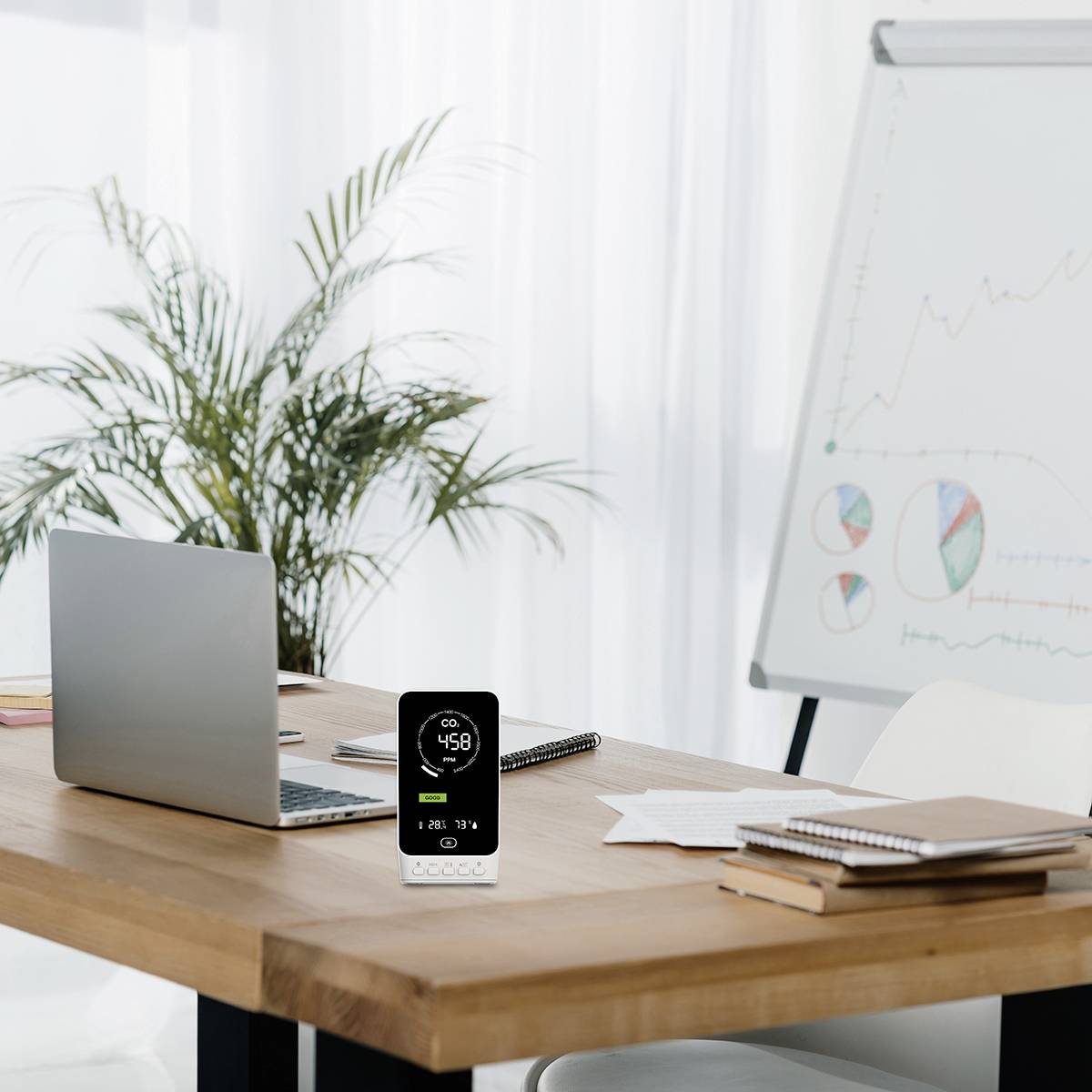 TFA Dostmann CO2-Monitor AIRCO2NTROL UP 31.5010.02 CO2-Anzeige / CO2-Messgerät