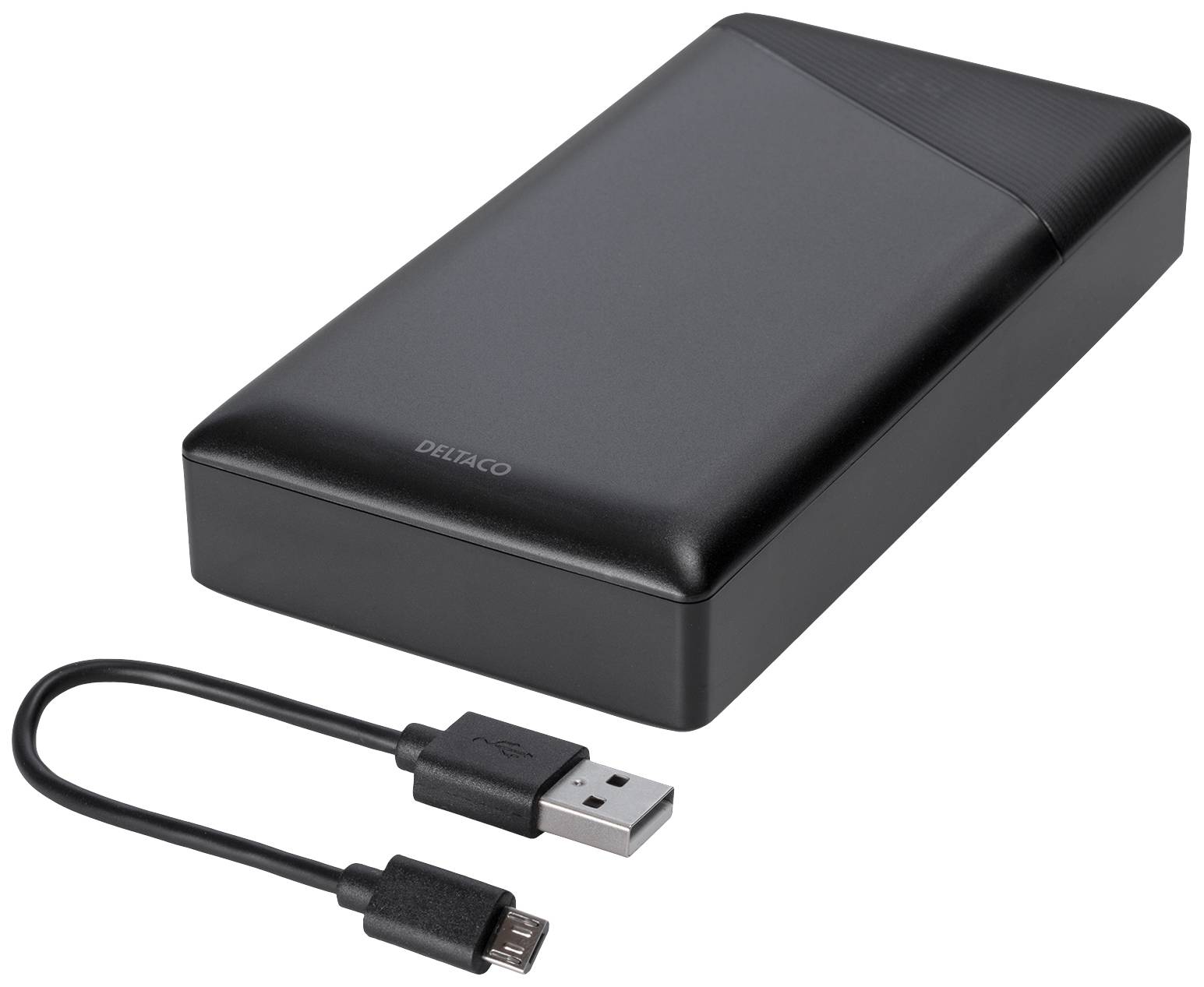 Deltaco - a nordic brand PB-C1001 Powerbank 20000 mAh LiPo USB-A, USB-C® Schwarz