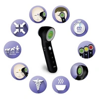 Braun No touch + touch schwarz Fieberthermometer Berührungsloses messen Braun No touch + touch schwarz Fieberthermometer Berührungsloses messen