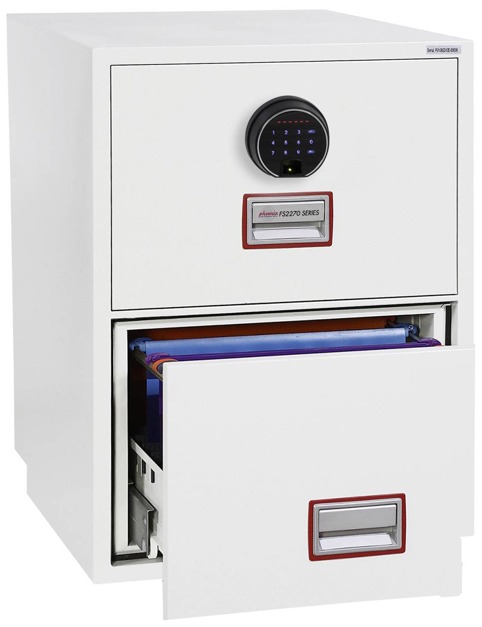 Phoenix FS2272F WORLD CLASS FIRE FILE FS2270 Tresor feuergeschützt Fingerabdruckschloss