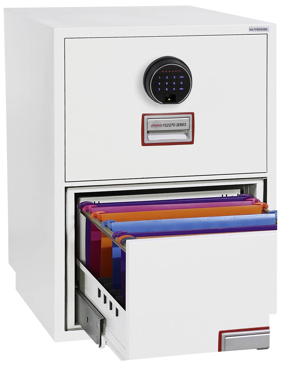 Phoenix FS2272F WORLD CLASS FIRE FILE FS2270 Tresor feuergeschützt Fingerabdruckschloss