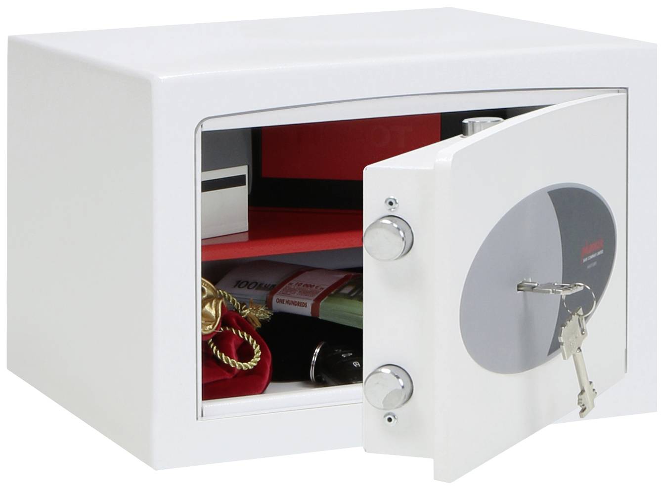 Phoenix HS0671K VENUS Tresor abschließbares Munitionsfach Schlüsselschloss