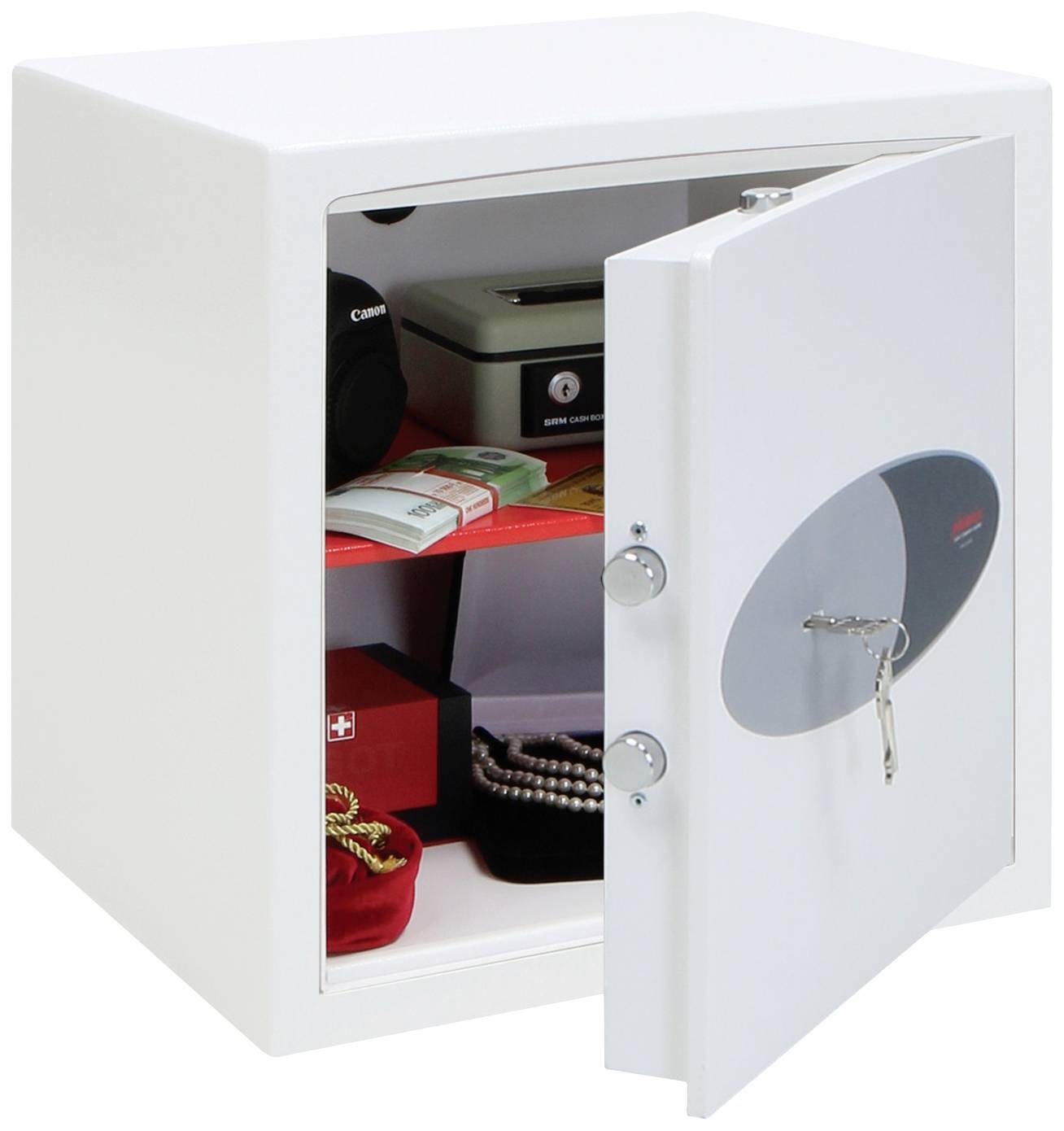 Phoenix HS0673K VENUS Tresor abschließbares Munitionsfach Schlüsselschloss