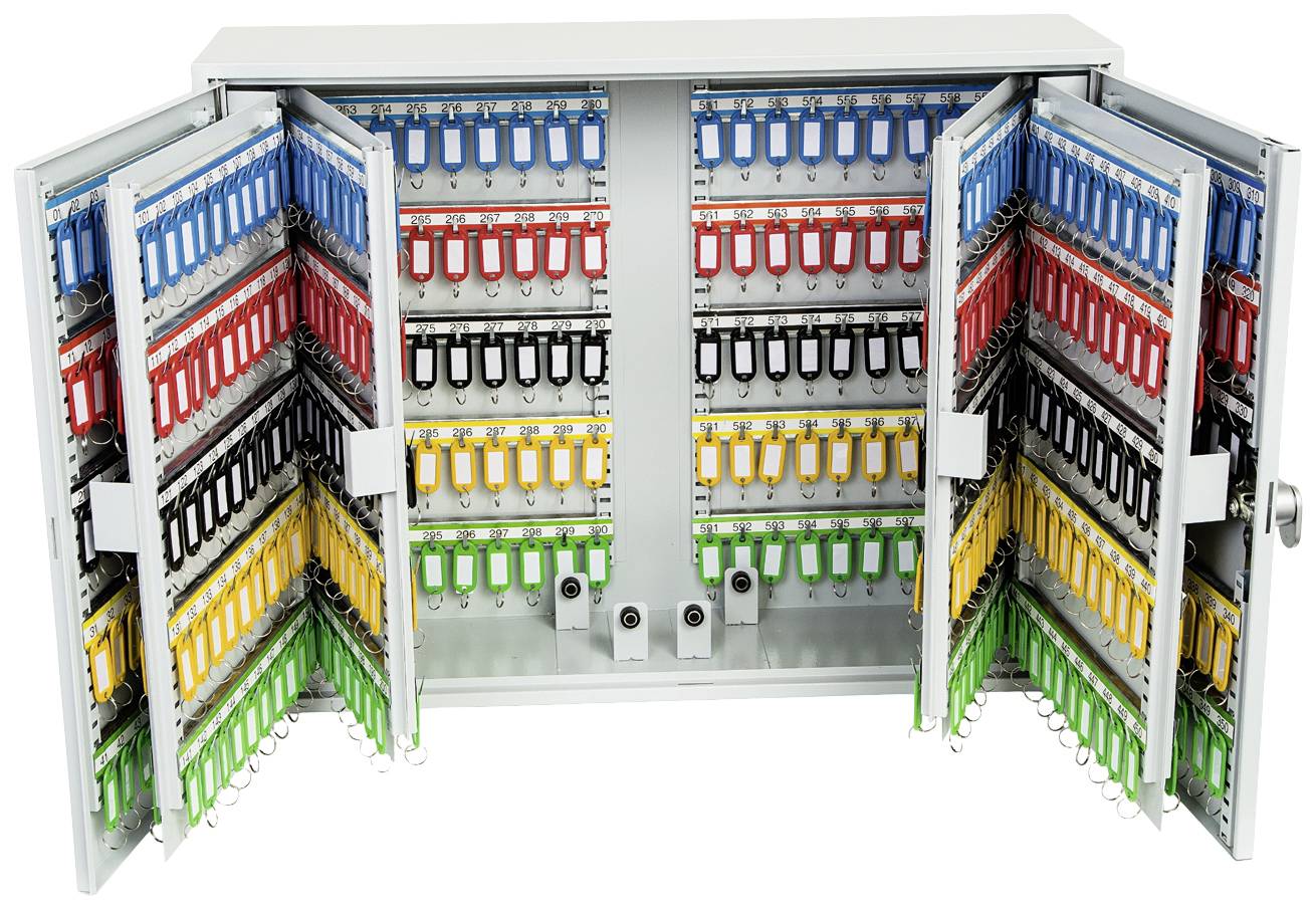 Phoenix Schlüsselkasten KC0600 KC0607E Anzahl Haken 600 Grau