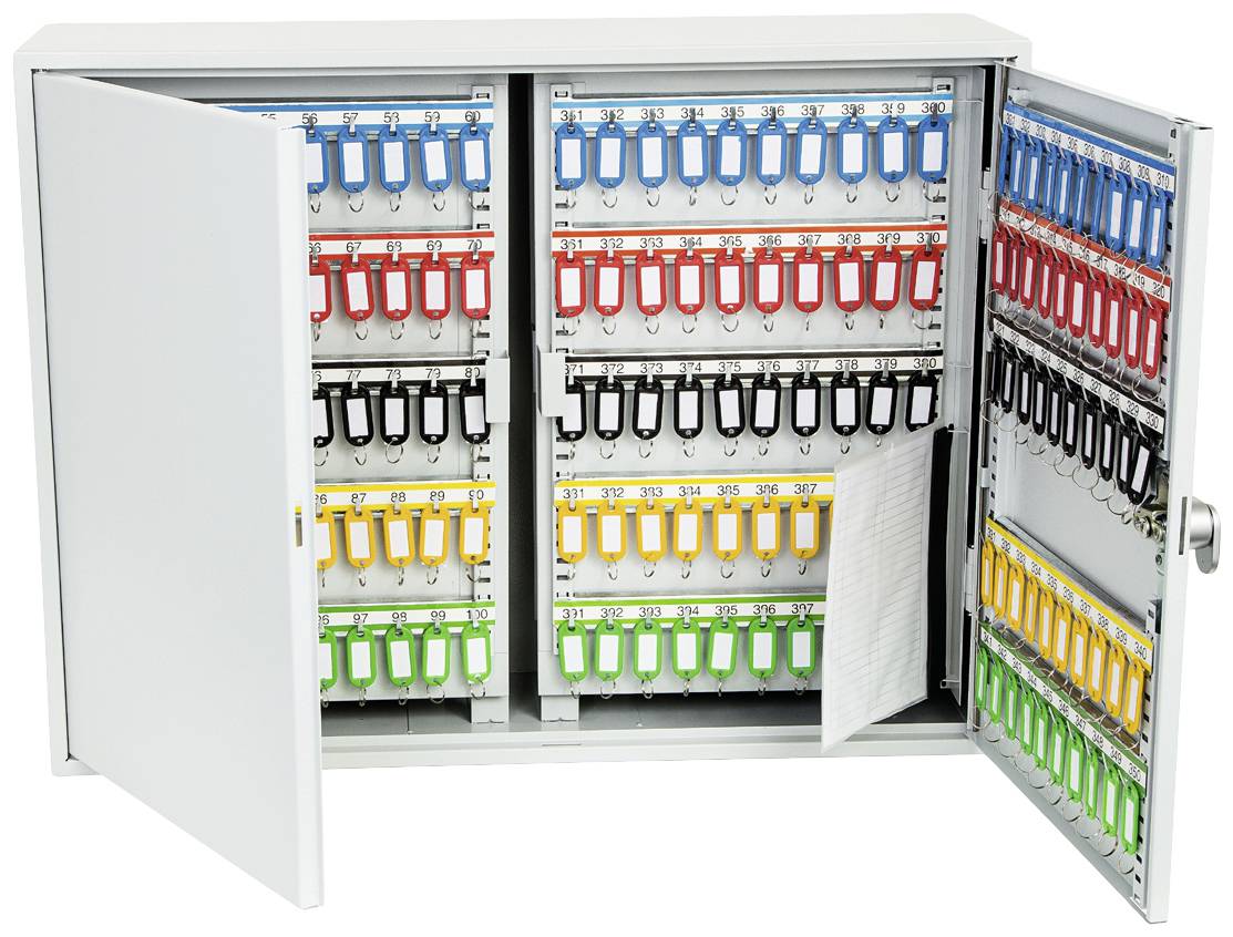 Phoenix Schlüsselkasten KC0600 KC0607E Anzahl Haken 600 Grau