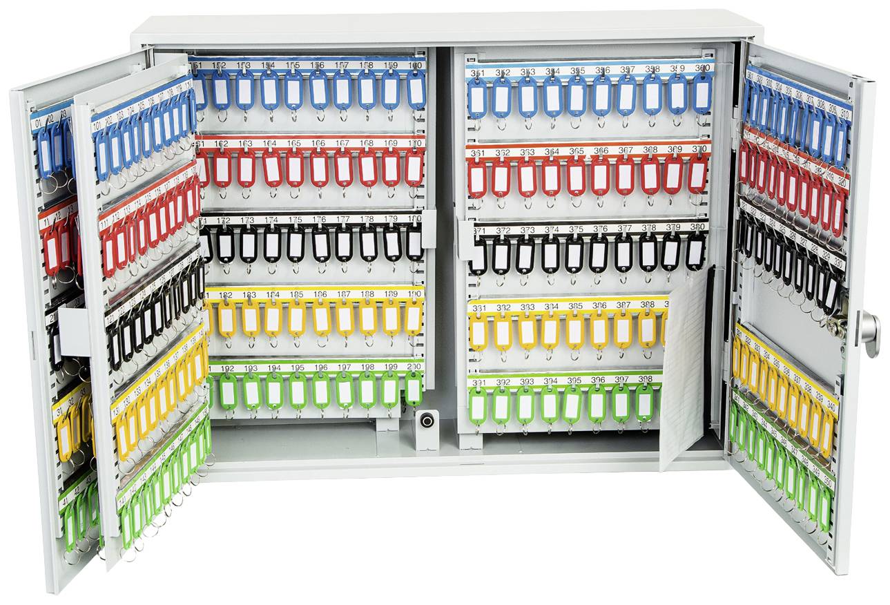 Phoenix Schlüsselkasten KC0600 KC0607E Anzahl Haken 600 Grau