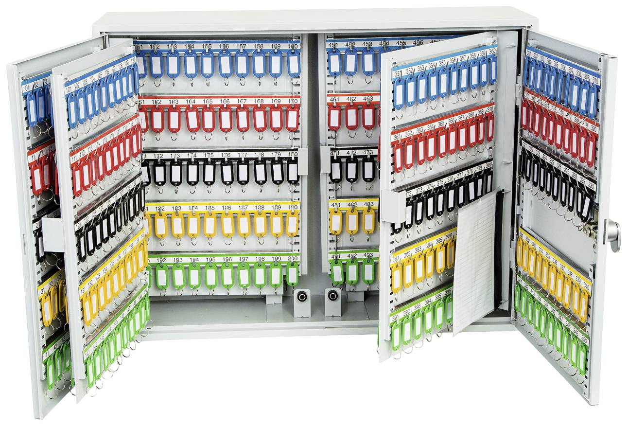 Phoenix Schlüsselkasten KC0600 KC0607E Anzahl Haken 600 Grau