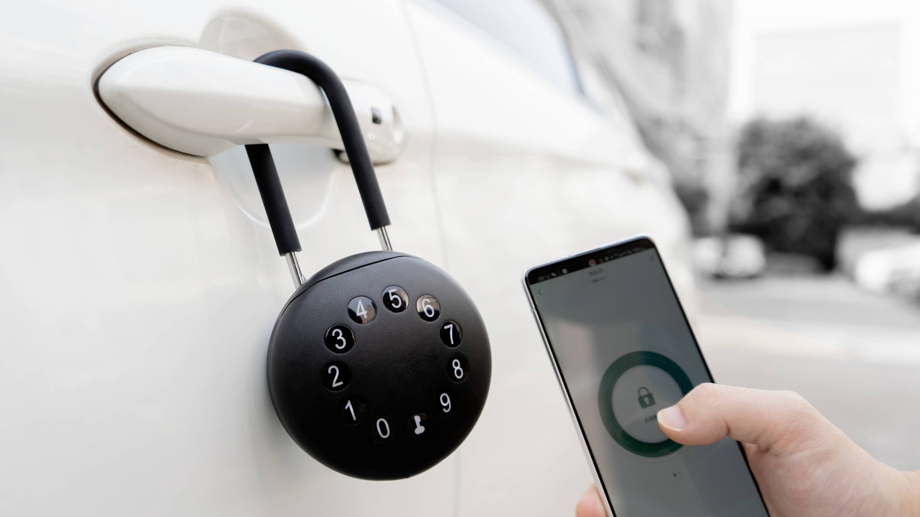 Phoenix Schlüsselsafe KEY STORE-THE PALM KS0213ES Anzahl Haken 1 Schwarz